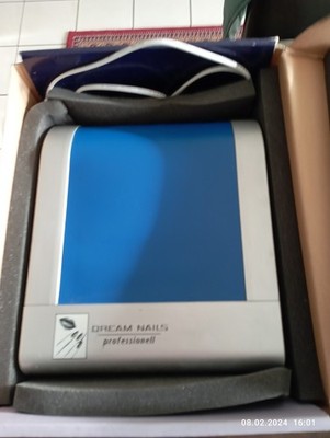 Dream Nails professionell Maniküre Lichthärtungsgerät, blau-silber, gebraucht