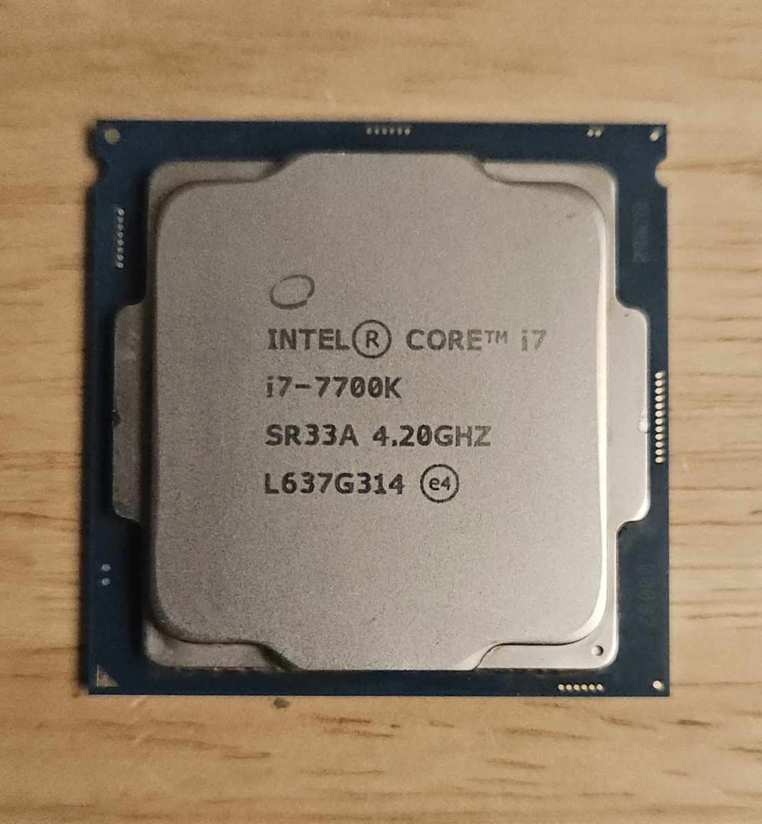 Intel Intel Core i7-7700K Processor Model Computer Processors LGA