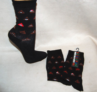 Fun-Socken ''Kackhaufen'' Socks 4 Fun unisex 2 Größen