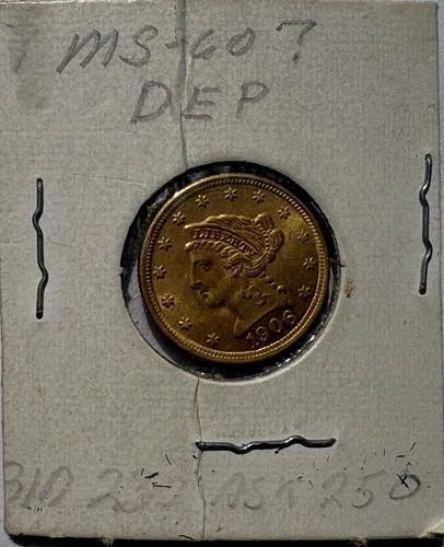 1906 $2 1/2 Liberty Head Gold Coin