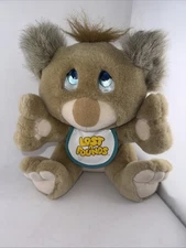 Lost N Founds Baby Koala Stuffed Animal With Bib Vintage Galoob 1989 Untested