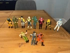 Vintage G.I. Joe Figure Lot 1980s Era Hasbro ARAH 13 Figures Viper, DOJO, Grunt+
