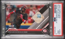 Elly De La Cruz - 2023 TOPPS NOW 485A - Game-used Base Relic 188/199 CYCLE PSA 9