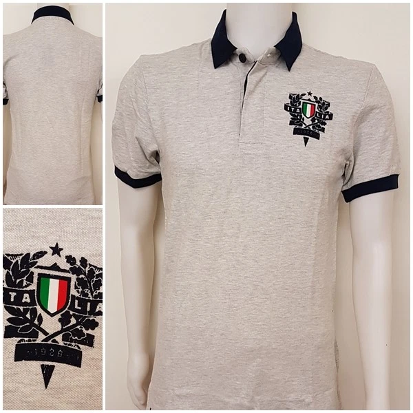 adidas Herren T Shirt FIR Italia Italien Trikot Jersey Sport Hose Fußball Rugby