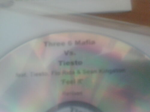 Three 6 Mafia vs Tiesto - Feel It cdr 2009 Promo MINT Flo Rida Sean Kingston - Afbeelding 1 van 1