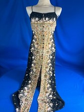 Women's Free People Intimately Black Pattern Boho Dress Size - Small