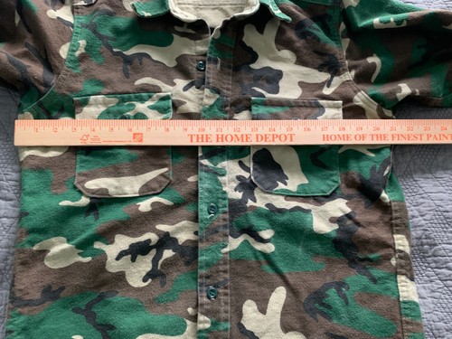 Vintage Deerskin Flannel Mens Camouflage Hunting Shirt & Pants Made USA Med 34 - Picture 8 of 17