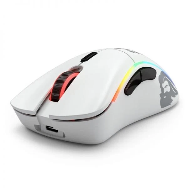 Glorious PC Gaming Model D wireless gaming mouse - white, matt - Image 3 of 3