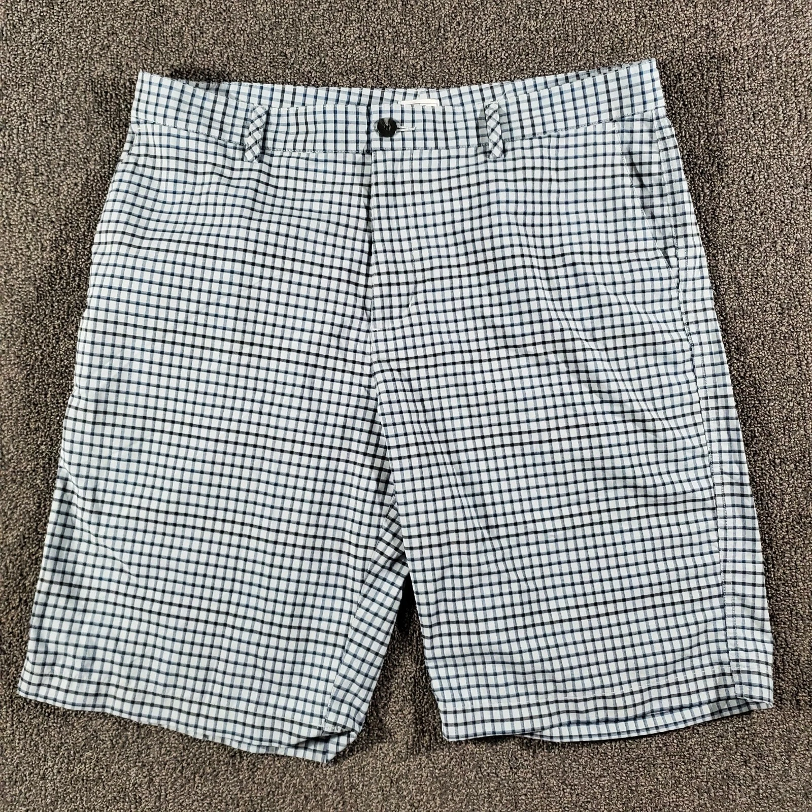 Pantaloncini Adidas uomo 36 chino multicolore a controlli vestibilità regolare comfort anteriore piatto