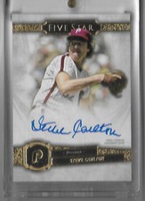 STEVE CARLTON 2021 Topps Five Star On Card Auto HOF Phillies LEGEND SP AUTOGRAPH