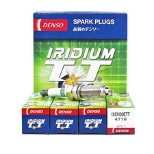 4PCS DENSO 4710 IXEH20ETT Spark Plug For Renault Scenic Koleos Mazda Nissan 