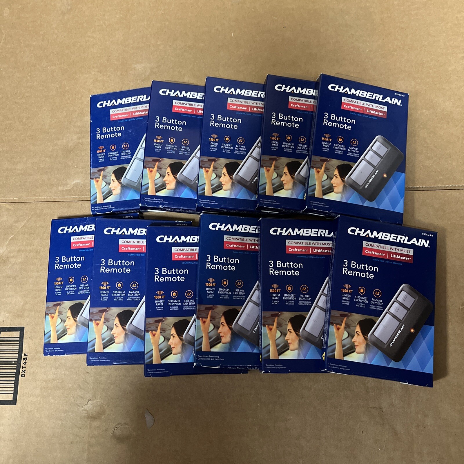 Garage Door Opener Remote for Chamberlain LiftMaster 953EVP2 LOT OF 11