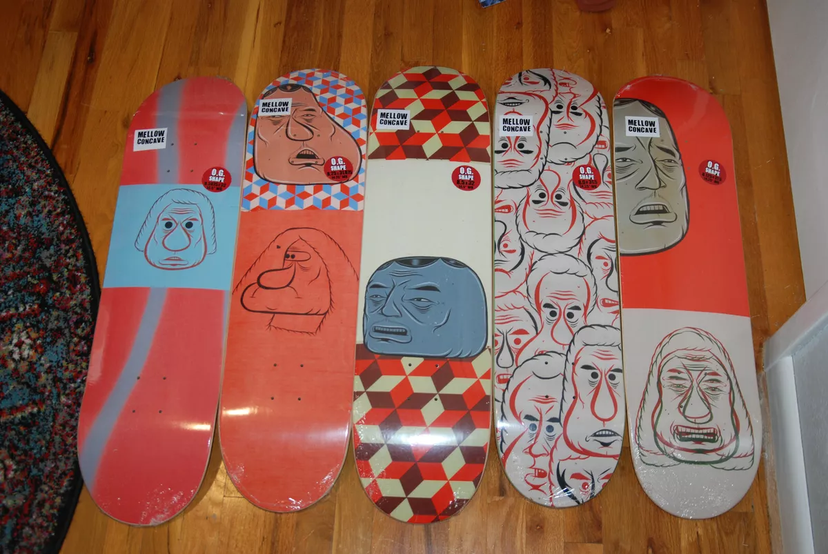 Baker Barry McGee Skateboard Deck SET Dollin Reynolds Spanky Long Steamer  art