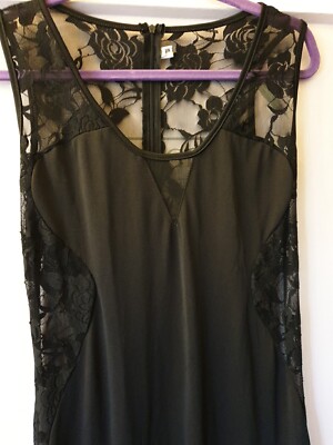 sexy Abendkleid mit Spitze Auch An Den Seiten  Spitzenkleid GOTHIC 