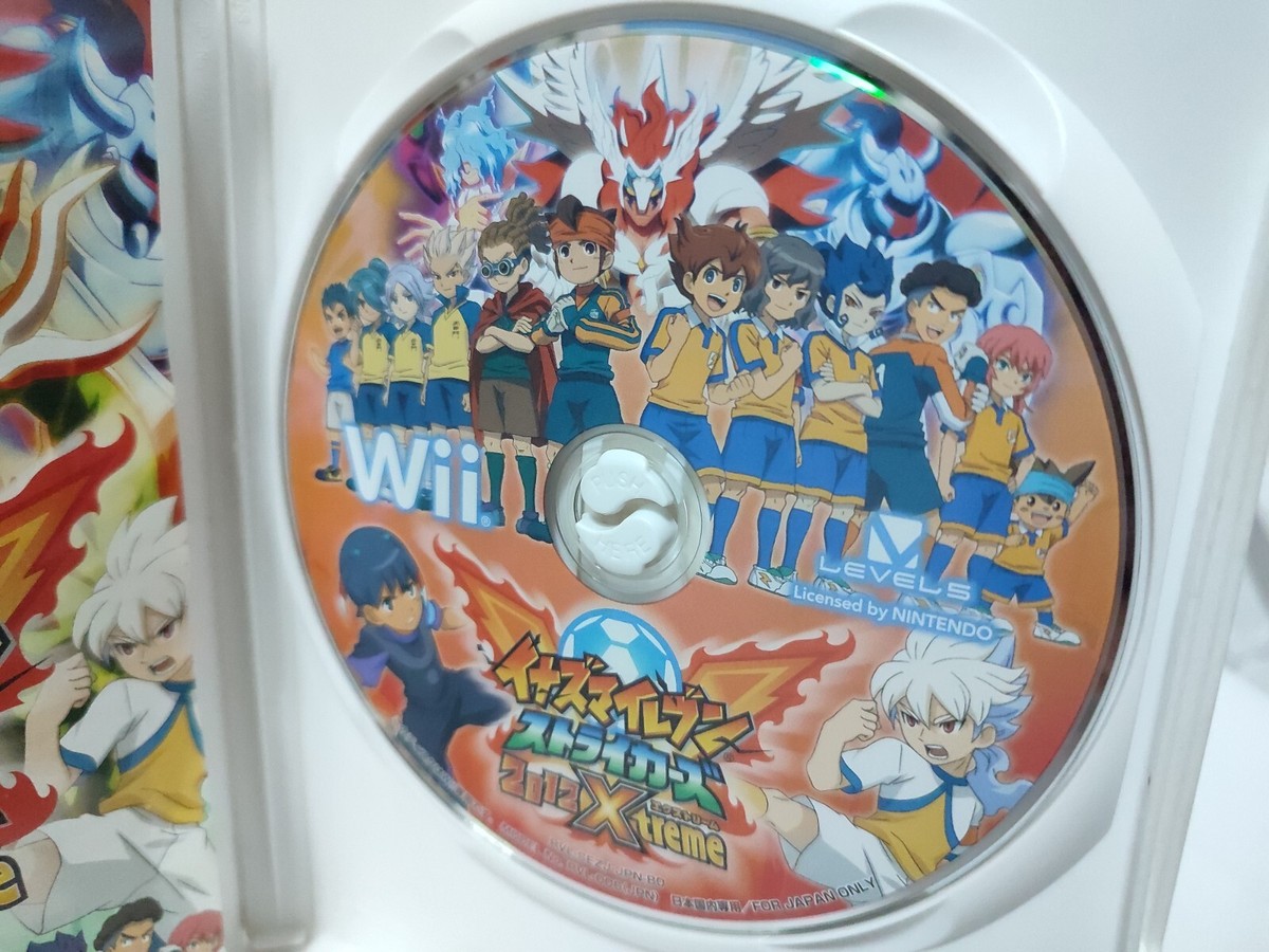 NINTENDO Wii 3 Set Inazuma Eleven, Strikers/2012 Xtreme/2013