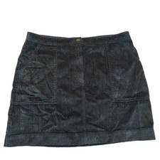 NWT GAP Corduroy Skirt Sz 16 Green Pockets 100 Cotton 493733