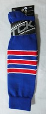 TCK Sports Unisex Elite Baseball Socks DH3 Royal/White/Scarlet Small NWT