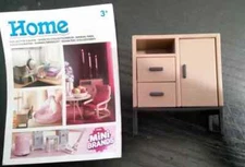 NEW Zuru Mini Brands Home series SMALL CUPBOARD w/ DRAWERS doll house size