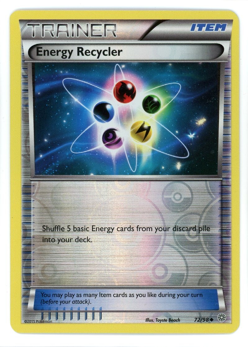 Energy Recycler Reverse Holo 72/98 Ancient Origins Pokemon