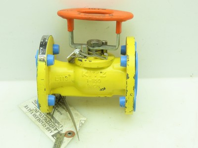 Kitz 150SCTAM Steel Ball Valve 1'' Flanged 4-Bolt Raised Face Class 150# WCB
