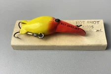 Vintage   Eddie Pope Hot Shot  M5 in Coffin Box Rare  USA Made Pre Luhr Jensen