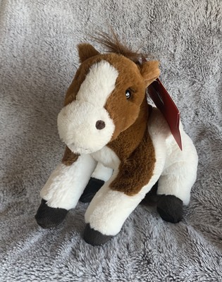 Horse Pony Plush FAO Schwarz Adopt A Pet Toy Certificate Brown White Soft 843479128987 | eBay
