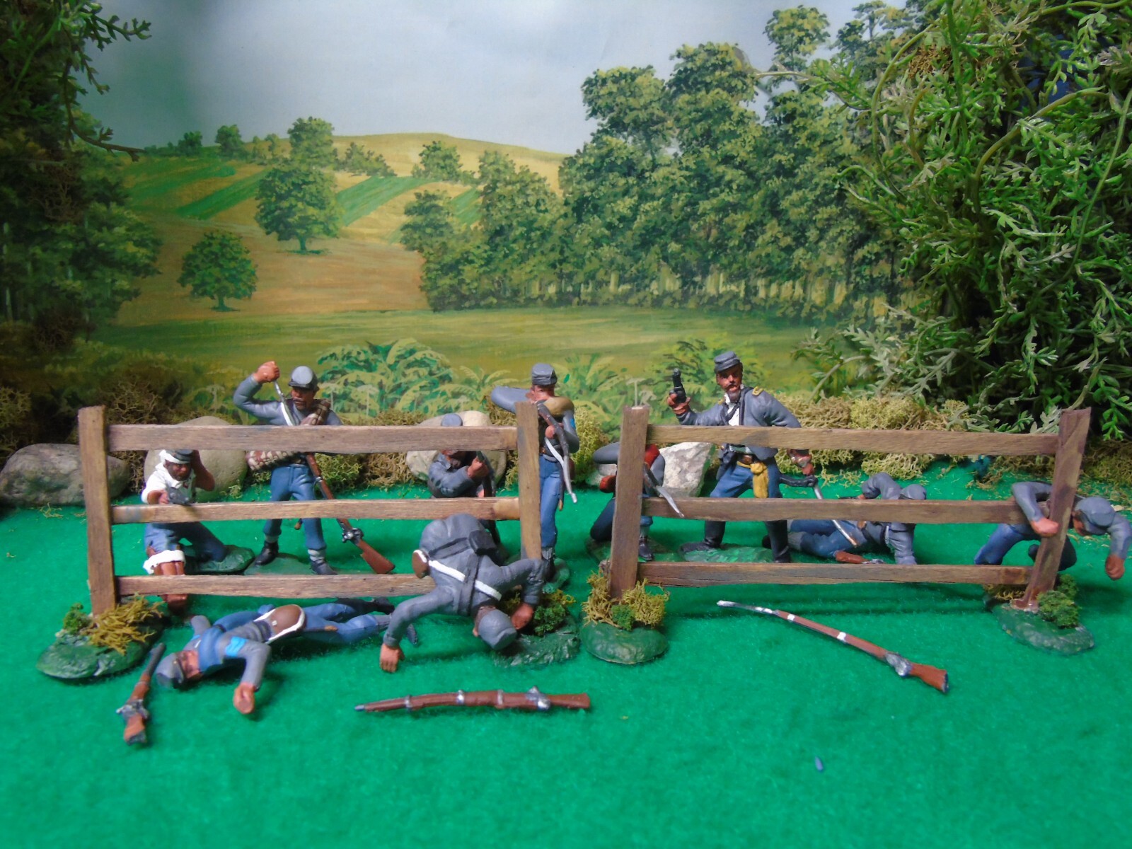 HAND PAINTED CIVIL WAR SOLDIERS eBay