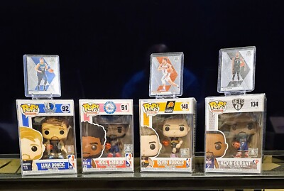 FUNKO POP LOT (4) OF TODAY'S BIGGEST BASKETBALL STARS🔥📈