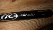 Nick Williams Philadelphia Phillies Signed FS Rawlings Bat COA  