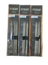 Lykke Driftwood 6" Double Point Needles