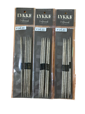 Lykke Driftwood 6'' Double Point Needles