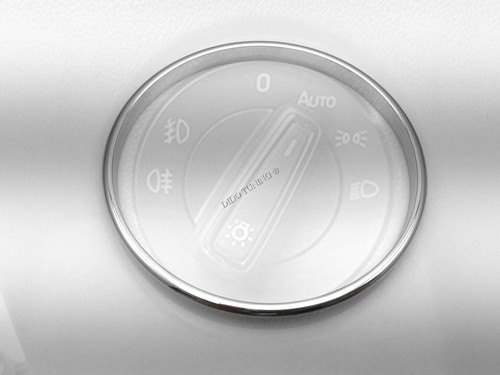 Fits Skoda Roomster 2006-2015 Chrom Ring für Lichtschalter Aluminium poliert x1 - Imagen 2 de 3