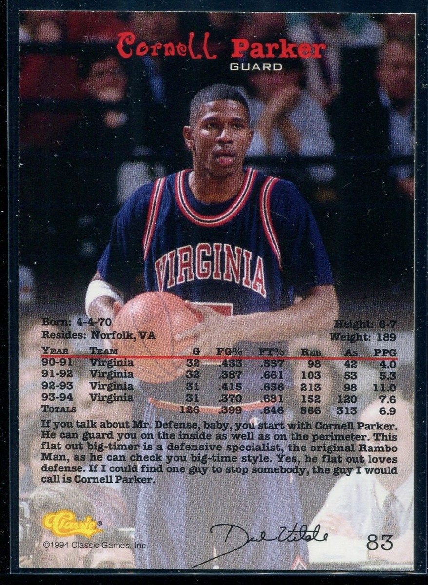 1980 Men's Basketball Uva Basketball Jerseys UVA Cavaliers