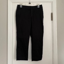 NWT Soma Women's Summerweight Slimming Crop Pant Black Size Small