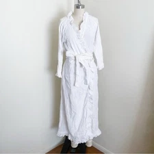 New Rhode White Jagger Cotton Long Sleeve Dress Sz Small