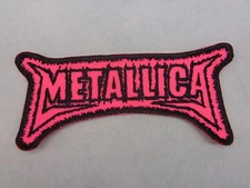 Metallica Embroidered patch logo USA SELLER FAST DELIVERYLER FAST DELIVERY
