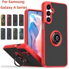Ring Stand PC TPU Hard Case For Samsung Galaxy A36 A56 A26 A15 A14 A55 A35 A16