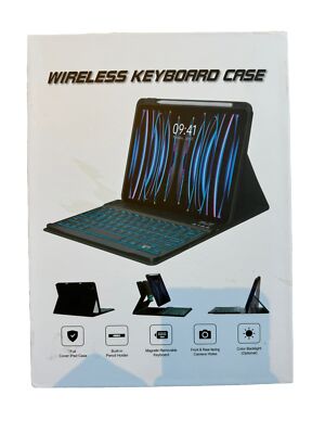 Smart Folio Case mit Tastatur mit Hintergrundbeleuchtung iPad Pro 11 5. Gen UK SCHWARZ