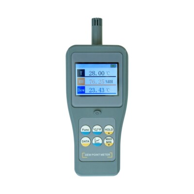 Dew Point Meter High Accuracy Dewpoint Meters with 10 Tester Parameters 99 Data