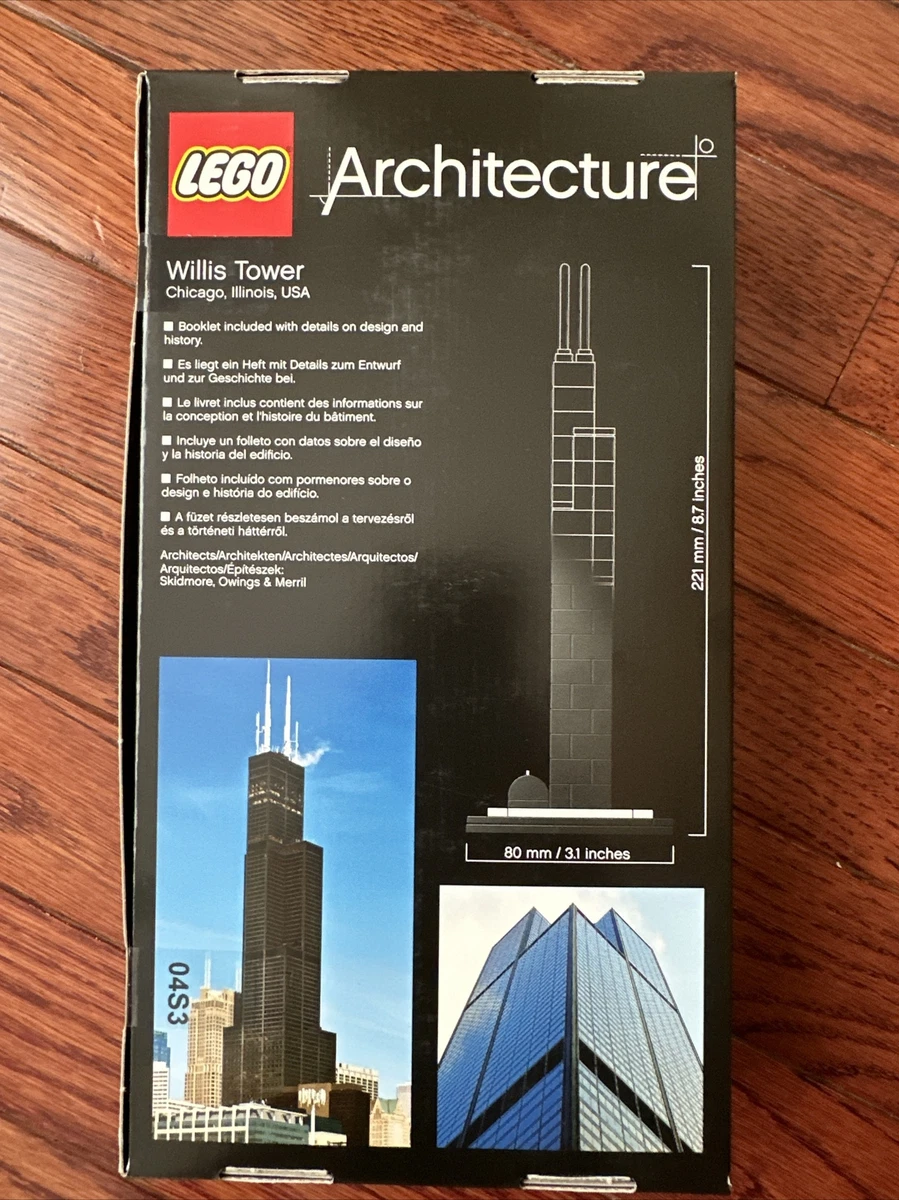 Lego architecture willis tower sale