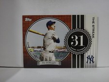 2007 Topps The Streak Joe DiMaggio #JD31 HOF