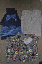 Childs - Angry Birds PJ's LG  2 sweatshirts Med