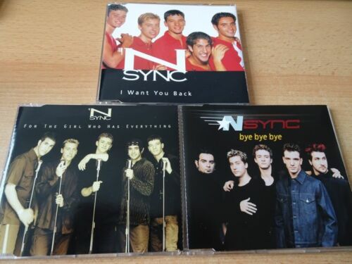 3 Maxi CD Set N Sync: I want you back + Bye Bye Bye + For the girl who has every - Afbeelding 1 van 1