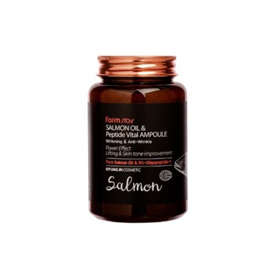 [FARM STAY] Salmon Oil & Peptide Vital Ampoule 250ml / korean skincare