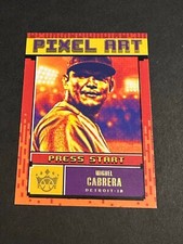 2020 Diamond Kings Miguel Cabrera Pixel Art #8 - TIGERS - FREE SHIPPING