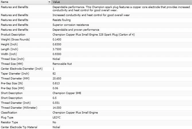 Juego de 4 bujías Champion de cobre para Porsche 356SC H4-1,6 L 1964-1965 Foto 3 de 4