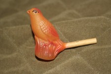 Vintage Celluloid Bird Whistle Toy