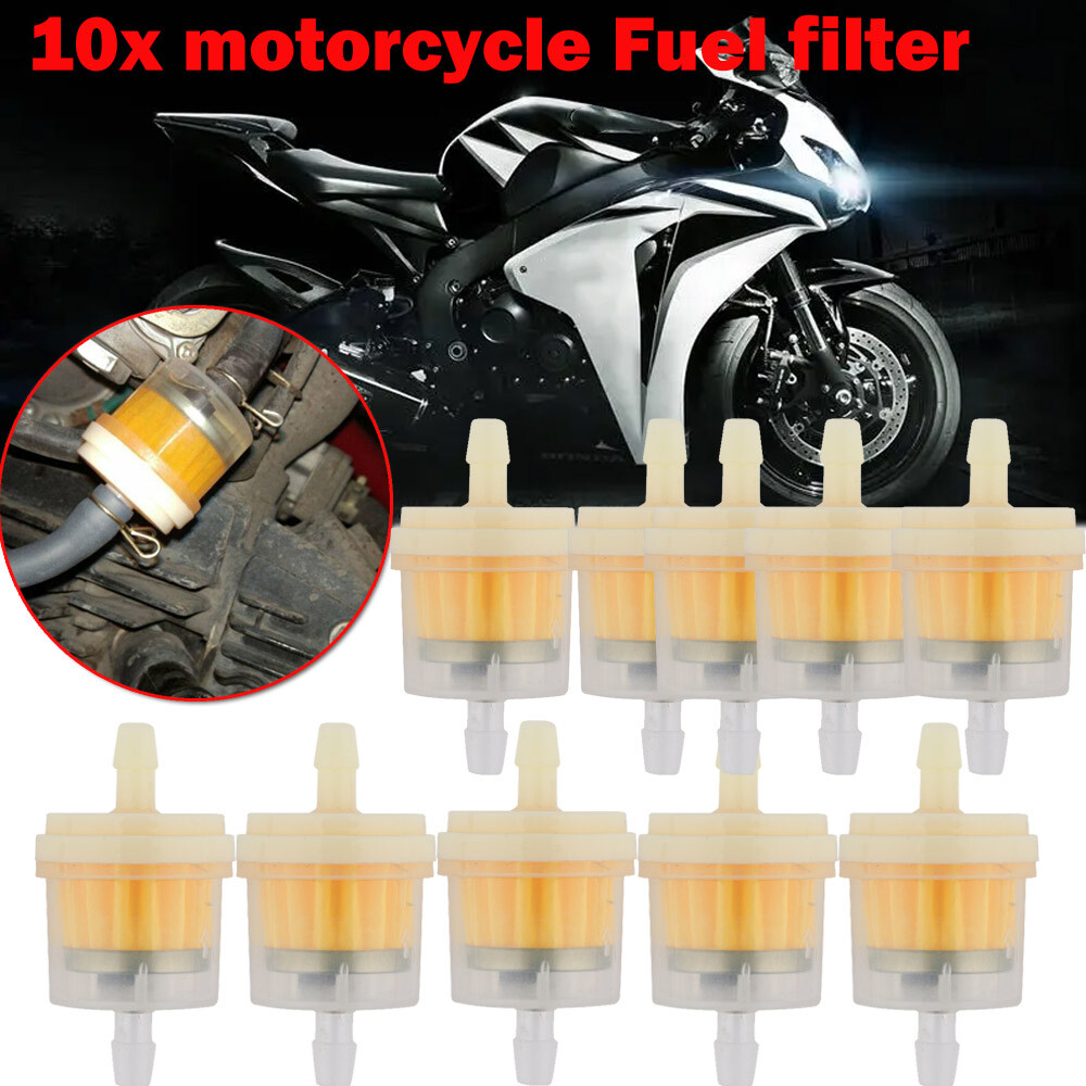 10x Benzinfilter Für Simson, MZ, Jawa & ATV - Universalkraftstofffilter 6-8 Mm