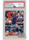 Ronald Acuna Jr 2018 Topps Update Autograph RC Card Full Name #US250 PSA/DNA 10