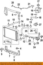 GM OEM 16-17 Terrain Cooling Radiator Components-Lower Deflector 23301576
